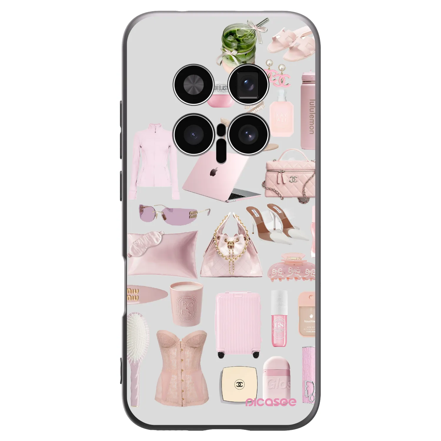 Picasee Honor Magic8 Pro 5G Hülle - Schwarzes Silikon - Glam Babe