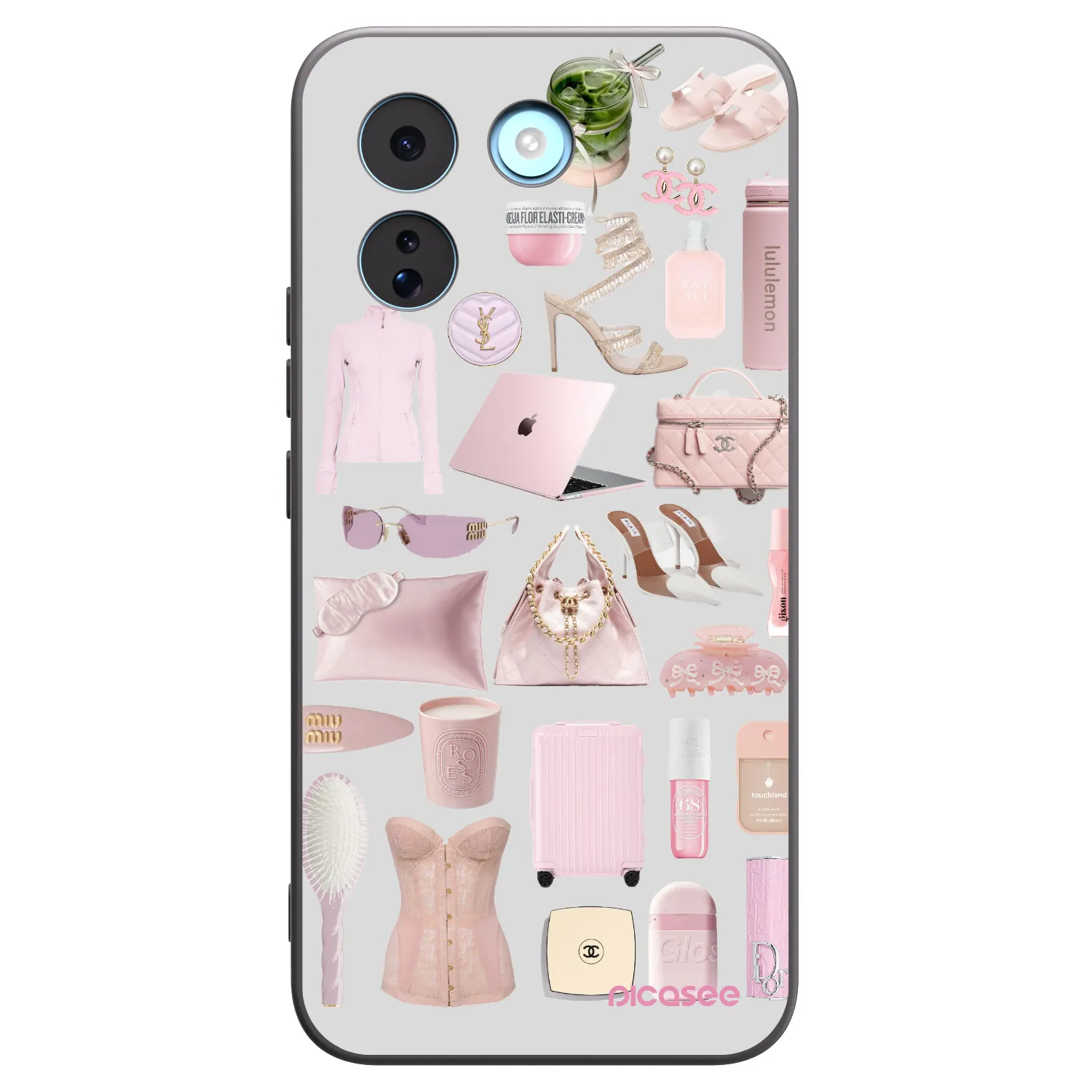 Picasee Xiaomi Redmi Note 17 Pro MAX 5G Hülle - Schwarzes Silikon - Glam Babe
