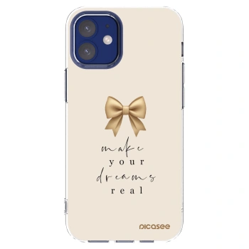 Picasee Apple iPhone 12 mini Hülle - Transparentes Silikon - Golden Dream