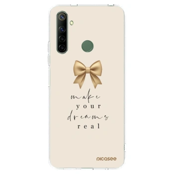 Picasee Realme 6i Hülle - Transparentes Silikon - Golden Dream