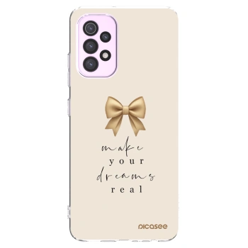 Picasee Samsung Galaxy A32 5G A326B Hülle - Transparentes Silikon - Golden Dream