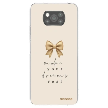 Picasee Xiaomi Poco X3 Pro Hülle - Schwarzes Silikon - Golden Dream