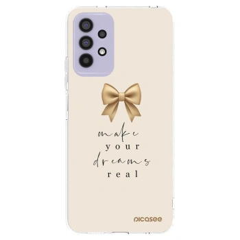 Picasee Samsung Galaxy A32 4G SM-A325F Hülle - Transparentes Silikon - Golden Dream