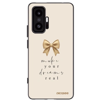 Picasee Xiaomi 11T Pro Hülle - Schwarzes Silikon - Golden Dream