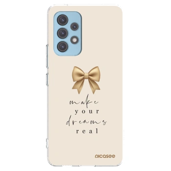 Picasee Samsung Galaxy A53 5G A536 Hülle - Transparentes Silikon - Golden Dream