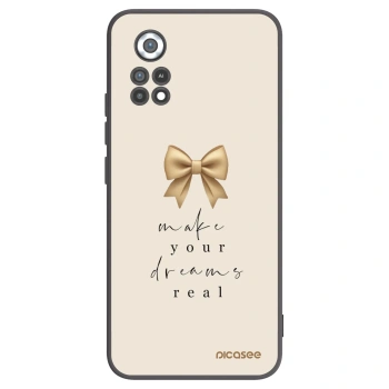 Picasee Xiaomi Poco X4 Pro 5G Hülle - Schwarzes Silikon - Golden Dream