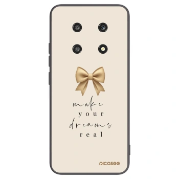 Picasee Honor Magic4 Lite 5G Hülle - Schwarzes Silikon - Golden Dream