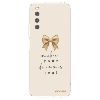 Picasee Sony Xperia 10 IV 5G Hülle - Transparentes Silikon - Golden Dream