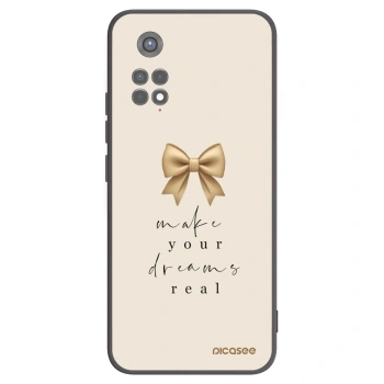 Picasee Xiaomi Redmi Note 11S 5G Hülle - Schwarzes Silikon - Golden Dream