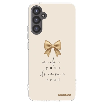 Picasee Samsung Galaxy A34 5G A346B Hülle - Transparentes Silikon - Golden Dream