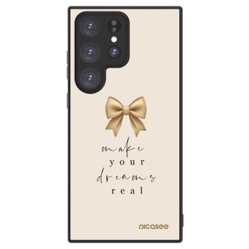 Picasee ULTIMATE CASE PowerShare für Samsung Galaxy S23 Ultra 5G - Golden Dream