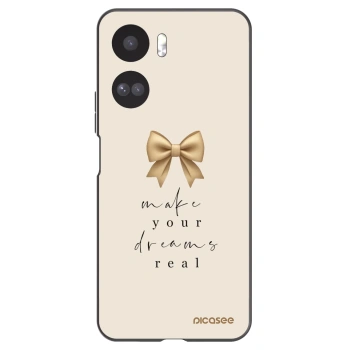 Picasee Honor 90 Lite 5G Hülle - Schwarzes Silikon - Golden Dream