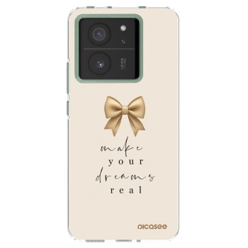 Picasee Xiaomi 13T Pro Hülle - Transparentes Silikon - Golden Dream