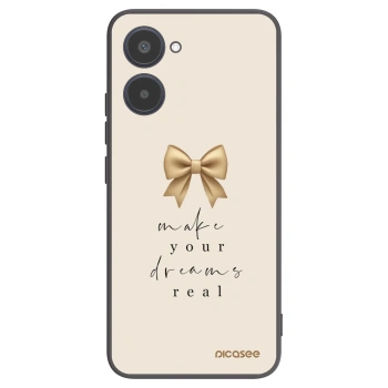 Picasee Realme 10 4G Hülle - Schwarzes Silikon - Golden Dream