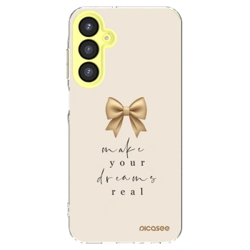 Picasee Samsung Galaxy A25 A256B 5G Hülle - Transparentes Silikon - Golden Dream
