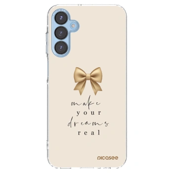 Picasee Samsung Galaxy A15 A156B 5G Hülle - Transparentes Silikon - Golden Dream