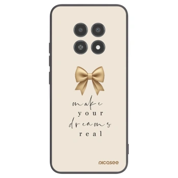 Picasee Realme 12X Hülle - Schwarzes Silikon - Golden Dream