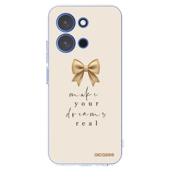 Picasee Xiaomi Redmi 15C 4G Hülle - Transparentes Silikon - Golden Dream