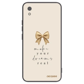 Picasee Xiaomi Redmi 7A Hülle - Schwarzes Silikon - Golden Dream
