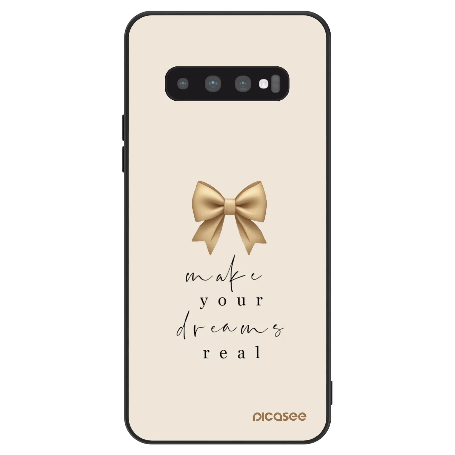 Picasee ULTIMATE CASE für Samsung Galaxy S10 G973 - Golden Dream