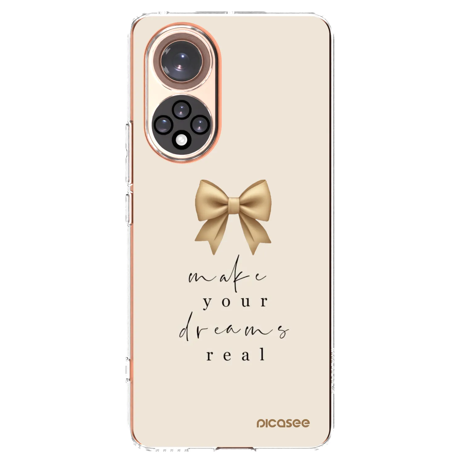 Picasee Huawei Nova 9 Hülle - Transparentes Silikon - Golden Dream