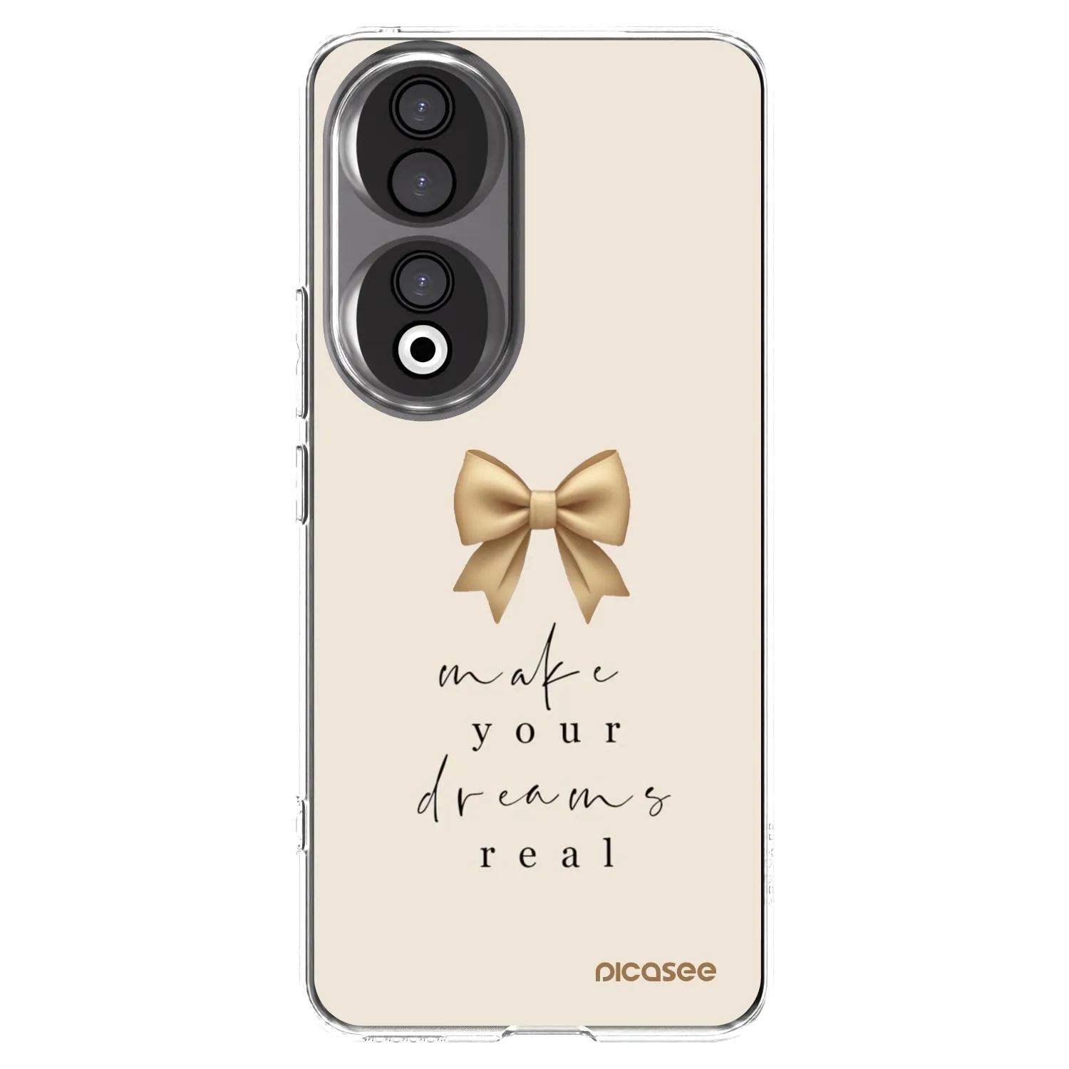 Picasee Honor 90 5G Hülle - Transparentes Silikon - Golden Dream