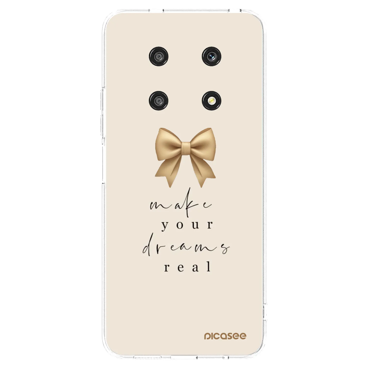 Picasee Honor Magic4 Lite 5G Hülle - Transparentes Silikon - Golden Dream