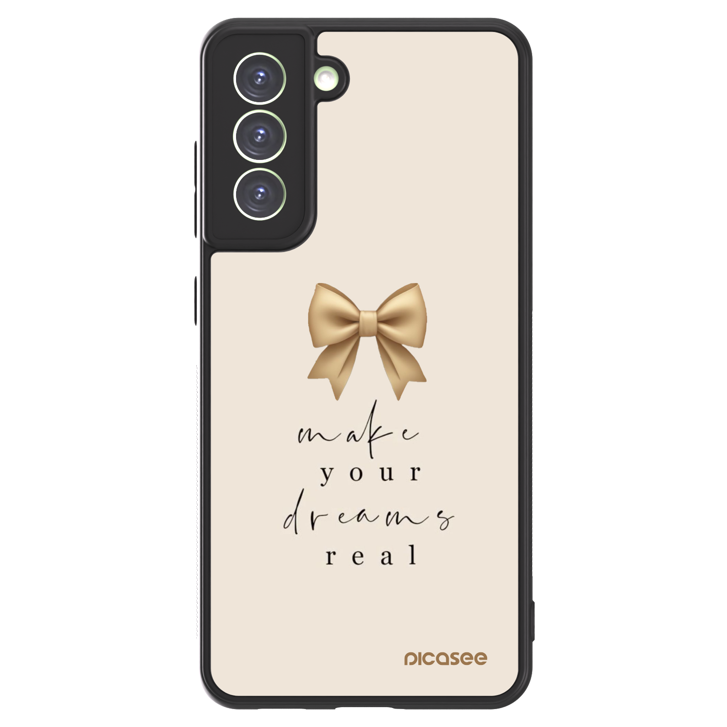 Picasee ULTIMATE CASE PowerShare für Samsung Galaxy S21 FE 5G - Golden Dream