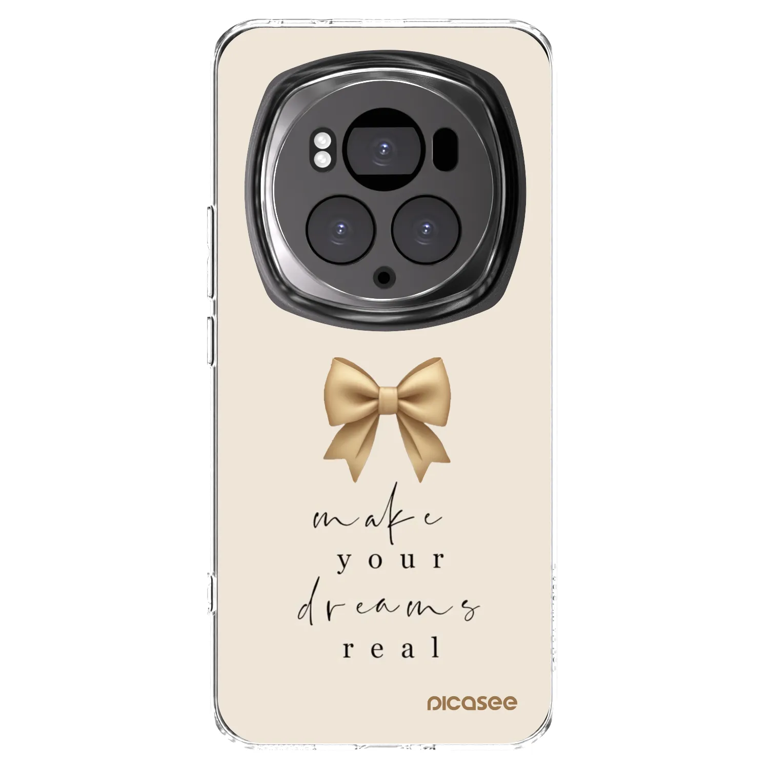 Picasee Honor Magic6 Pro Hülle - Transparentes Silikon - Golden Dream