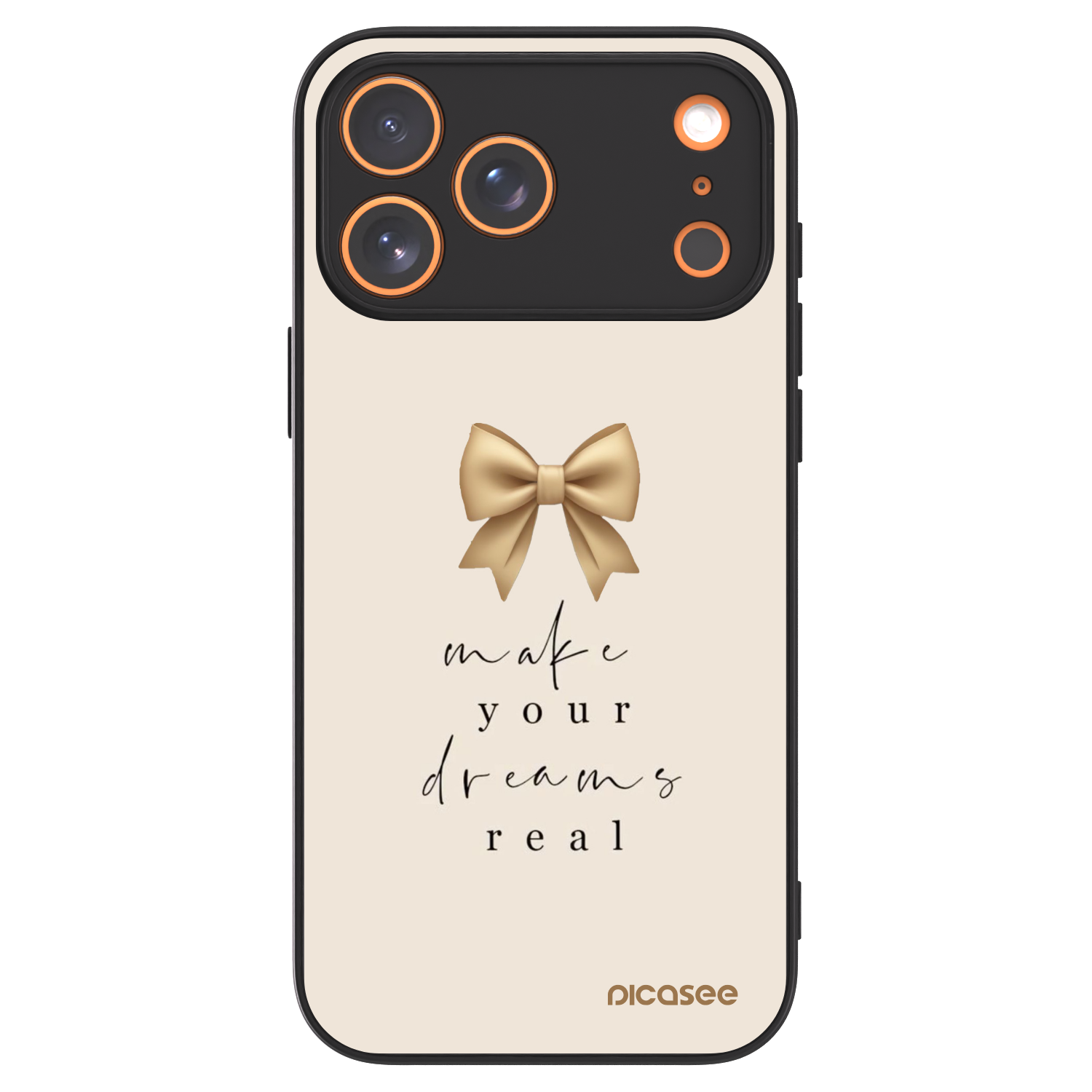 Picasee ULTIMATE CASE MagSafe für Apple iPhone 17 Pro Max - Golden Dream