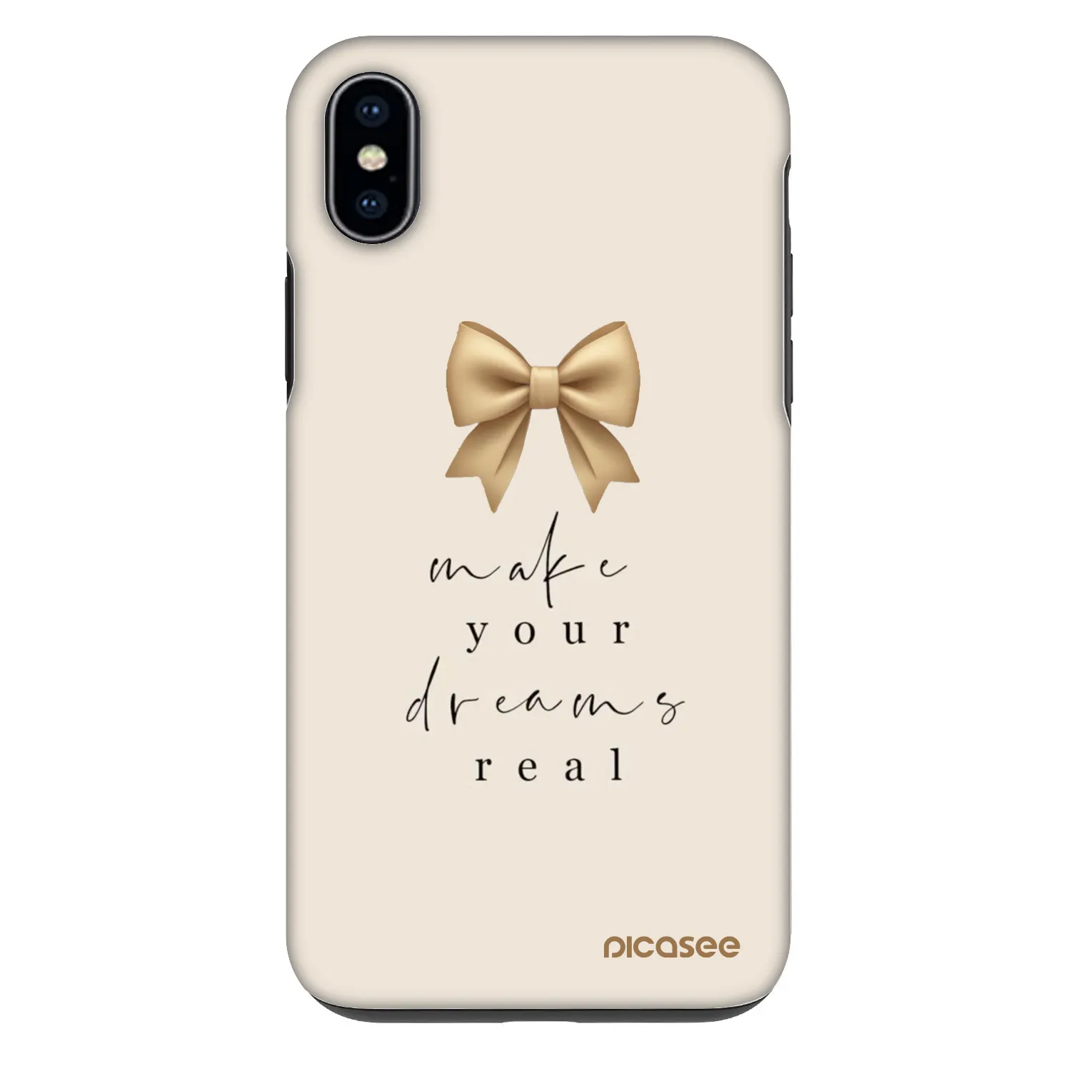 Picasee Fashion Case für Apple iPhone XS Max - Golden Dream
