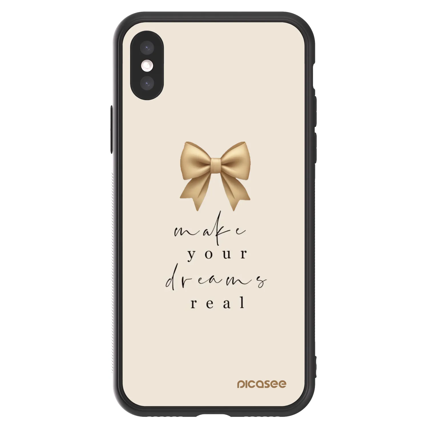 Picasee ULTIMATE CASE für Apple iPhone X/XS - Golden Dream