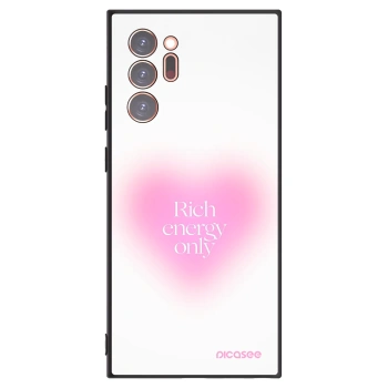 Picasee Samsung Galaxy Note 20 Ultra Hülle - Schwarzes Silikon - Rich Energy