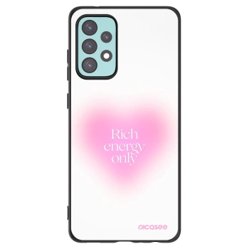 Picasee Samsung Galaxy A72 A725F Hülle - Schwarzes Silikon - Rich Energy