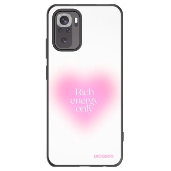 Picasee Xiaomi Redmi Note 10S Hülle - Schwarzes Silikon - Rich Energy