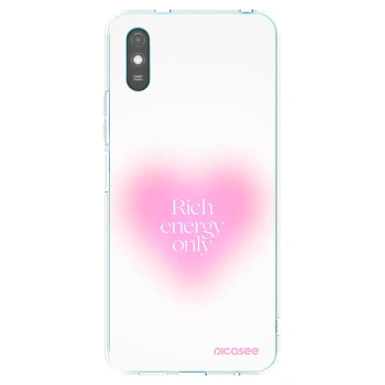 Picasee Xiaomi Redmi 9AT Hülle - Transparentes Silikon - Rich Energy