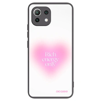 Picasee Xiaomi Mi 11 Lite Hülle - Schwarzes Silikon - Rich Energy