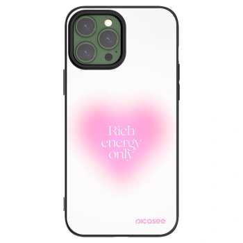 Picasee Apple iPhone 13 Pro Max Hülle - Schwarzes Silikon - Rich Energy
