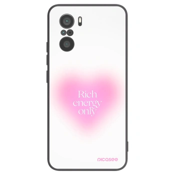 Picasee Xiaomi Poco F3 Hülle - Schwarzes Silikon - Rich Energy