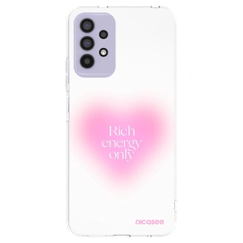 Picasee Samsung Galaxy A32 4G SM-A325F Hülle - Transparentes Silikon - Rich Energy