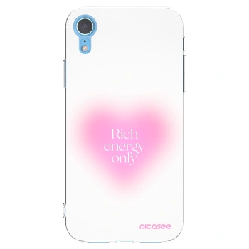 Picasee Apple iPhone XR Hülle - Transparentes Silikon - Rich Energy