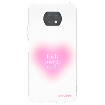 Picasee Xiaomi Redmi Note 9T Hülle - Transparentes Silikon - Rich Energy