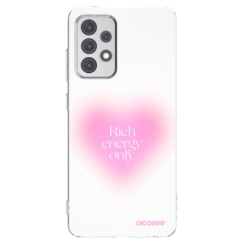 Picasee Samsung Galaxy A52s 5G A528B Hülle - Transparentes Silikon - Rich Energy