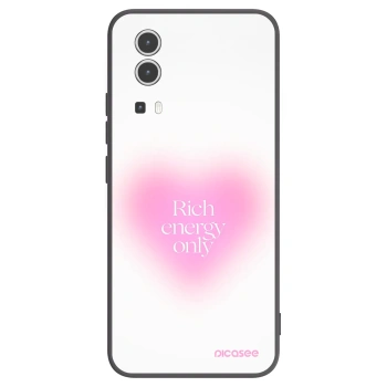 Picasee Vivo Y72 5G Hülle - Schwarzes Silikon - Rich Energy