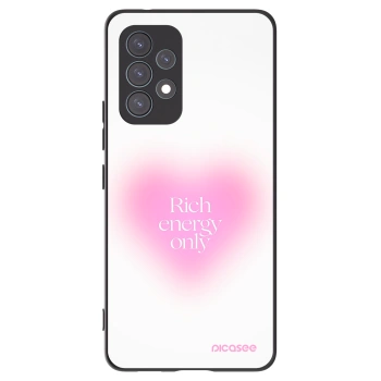 Picasee Samsung Galaxy A53 5G A536 Hülle - Schwarzes Silikon - Rich Energy