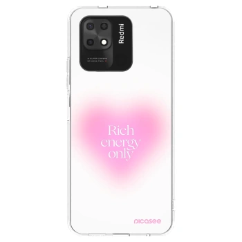 Picasee Xiaomi Redmi 10C Hülle - Transparentes Silikon - Rich Energy