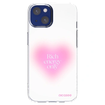 Picasee Apple iPhone 14 Hülle - Transparentes Silikon - Rich Energy