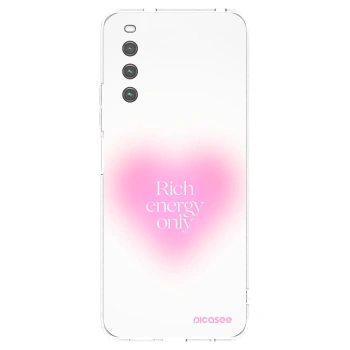 Picasee Sony Xperia 10 IV 5G Hülle - Transparentes Silikon - Rich Energy