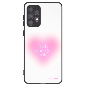 Picasee Samsung Galaxy A73 5G Hülle - Schwarzes Silikon - Rich Energy