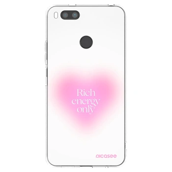 Picasee Xiaomi Redmi A1 Hülle - Transparentes Silikon - Rich Energy